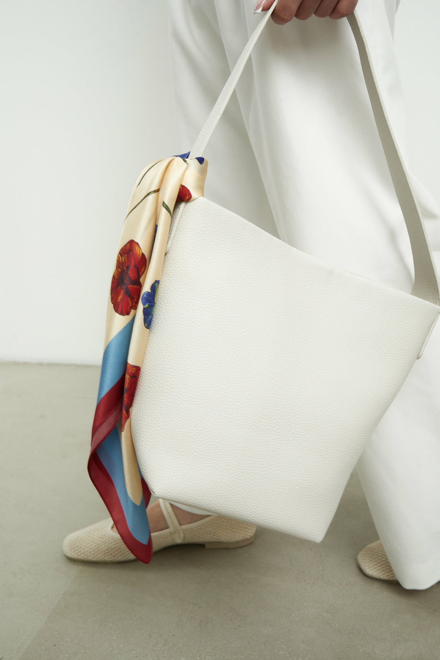 Silk Scarf "Infatuation" 35"x35" (Double-sided print)