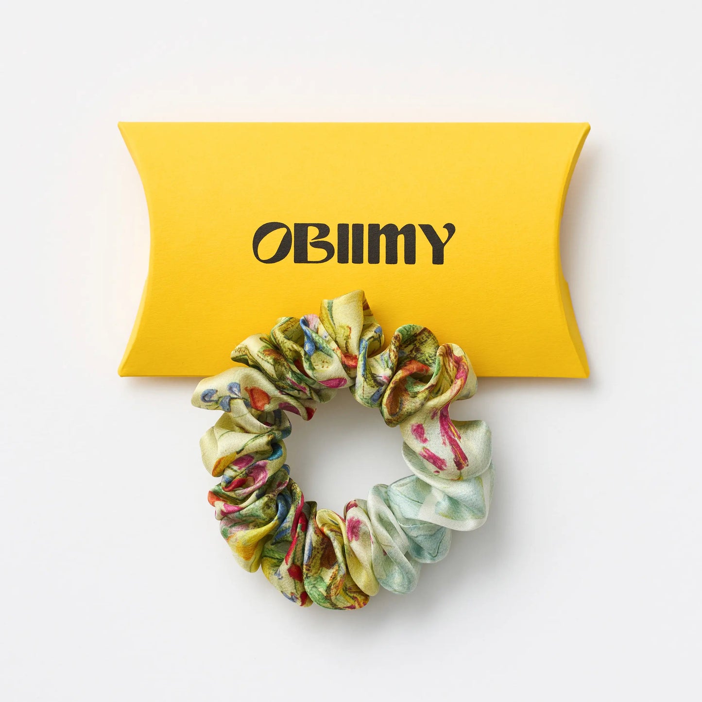 Silk scrunchie "Summer Field"