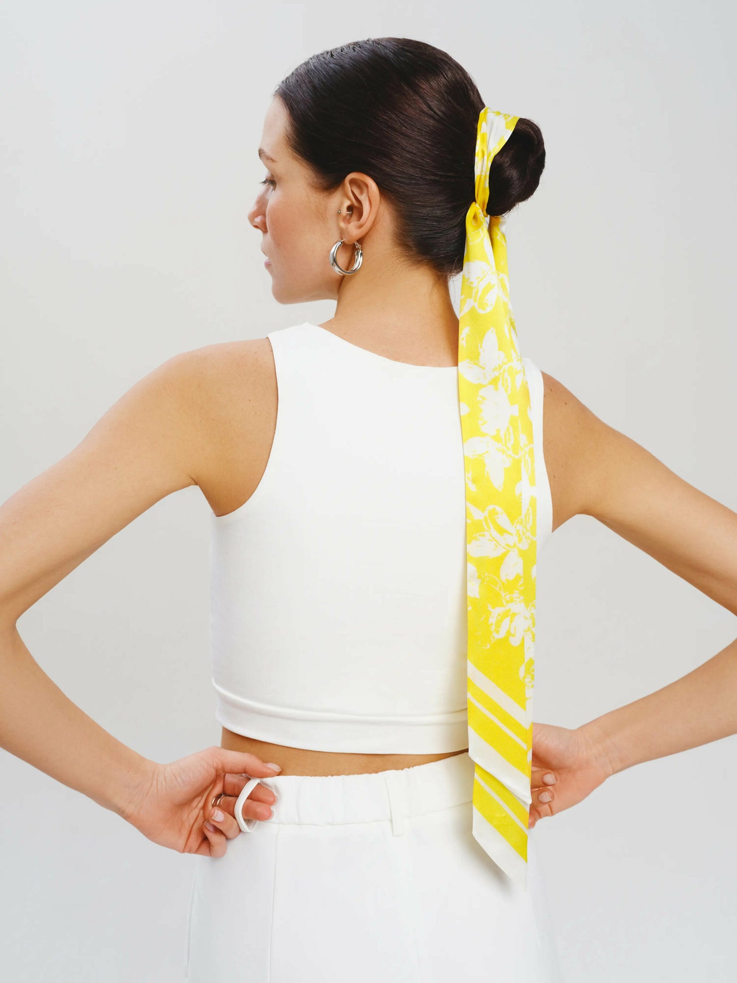 Twill and scrunchie "Temptation"