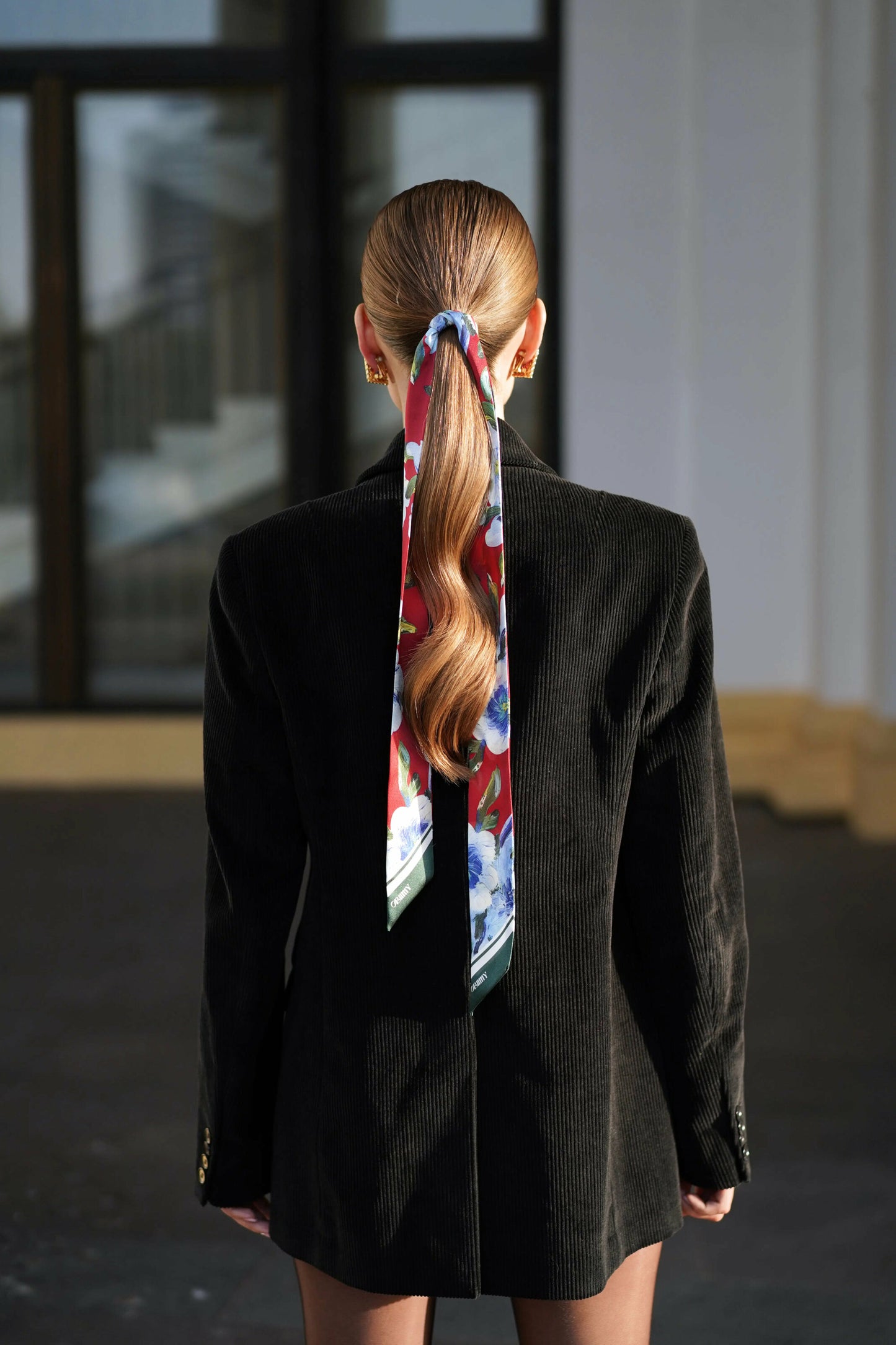 Silk twill "Confidence" 33"x2"