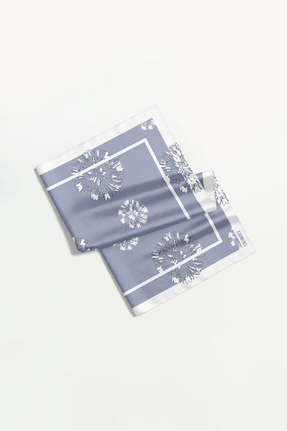Premium silk scarf "Delight" 35"x35"