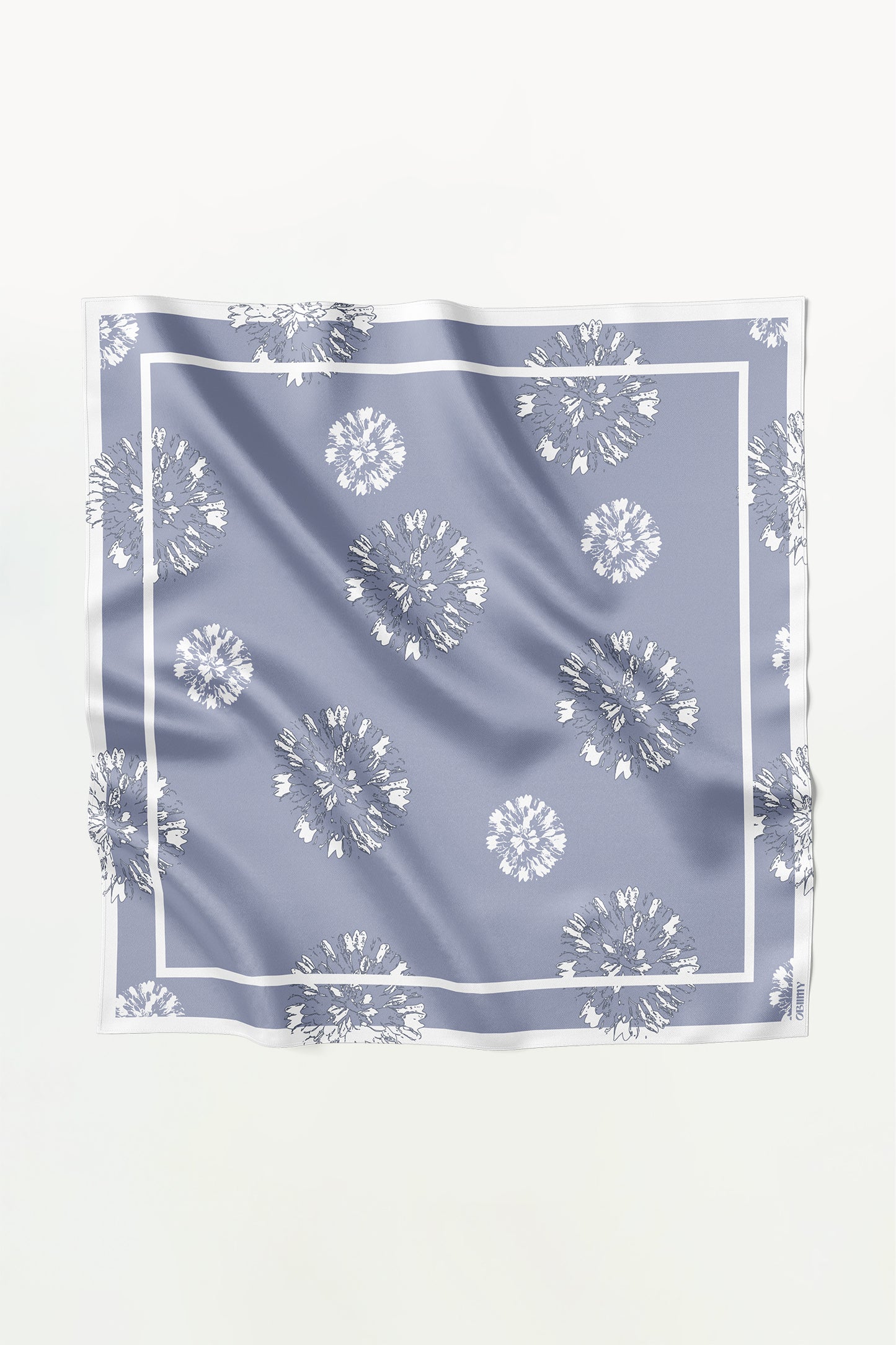 Premium silk scarf "Delight" 35"x35"
