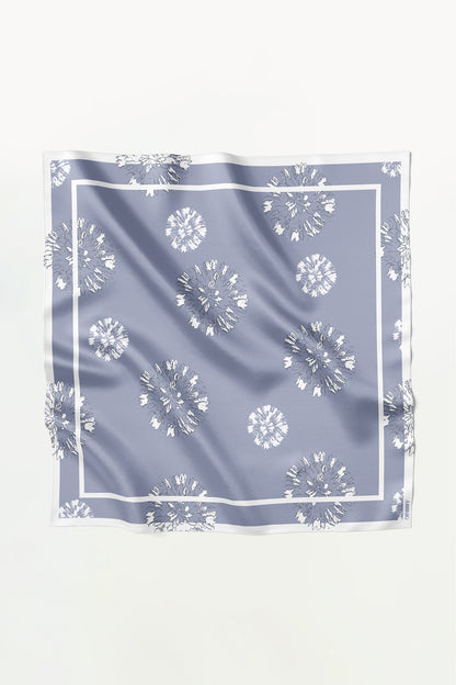 Premium silk scarf "Delight" 35"x35"
