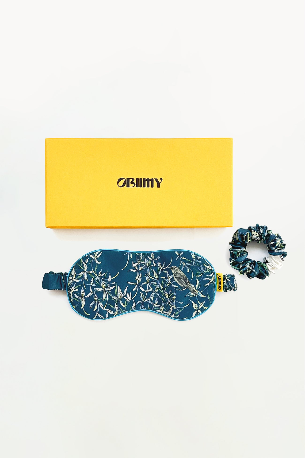 Sleep mask and scrunchie "Melody of Two"