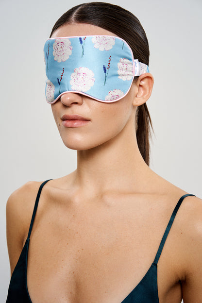 Italian silk sleep mask "Tenderness"