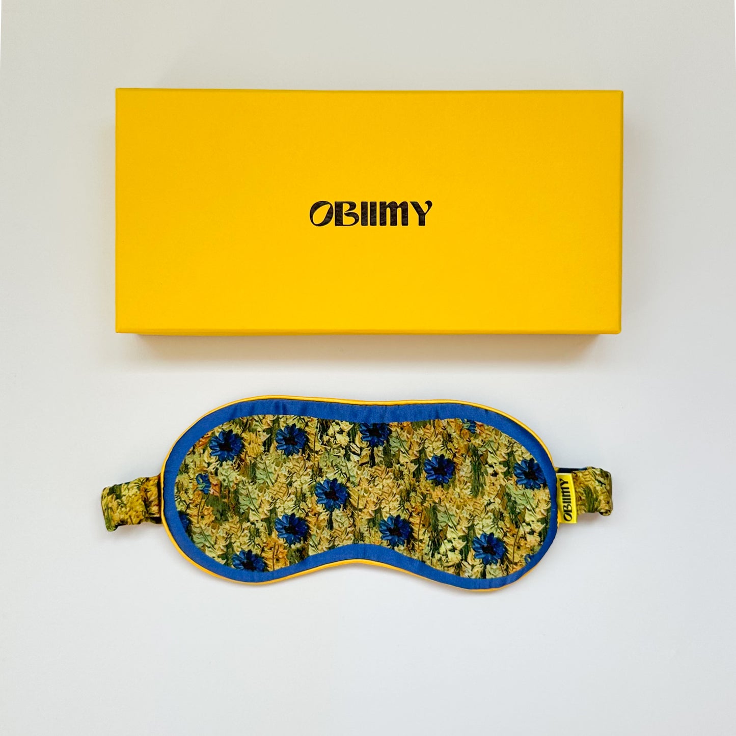 Italian silk sleep mask "Courage"