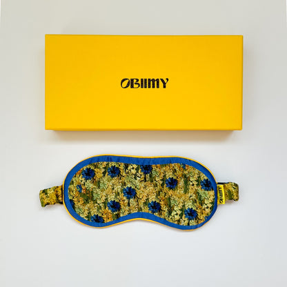 Italian silk sleep mask "Courage"