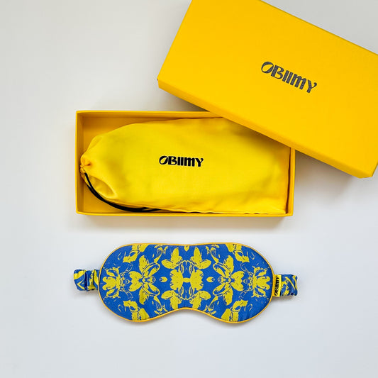 Italian silk sleep mask "Freedom"