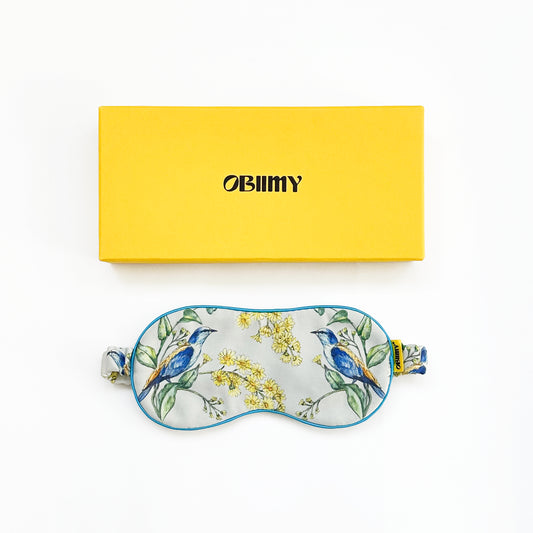 Italian silk sleep mask "Exaltation"