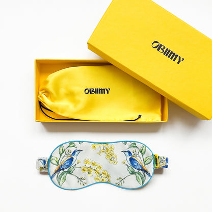 Italian silk sleep mask "Exaltation"