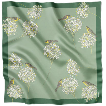 Silk Scarf "Unity" 26"x26" (Double-sided print)