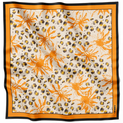 Silk Scarf "Grace" 26"x26" (Double-sided print)