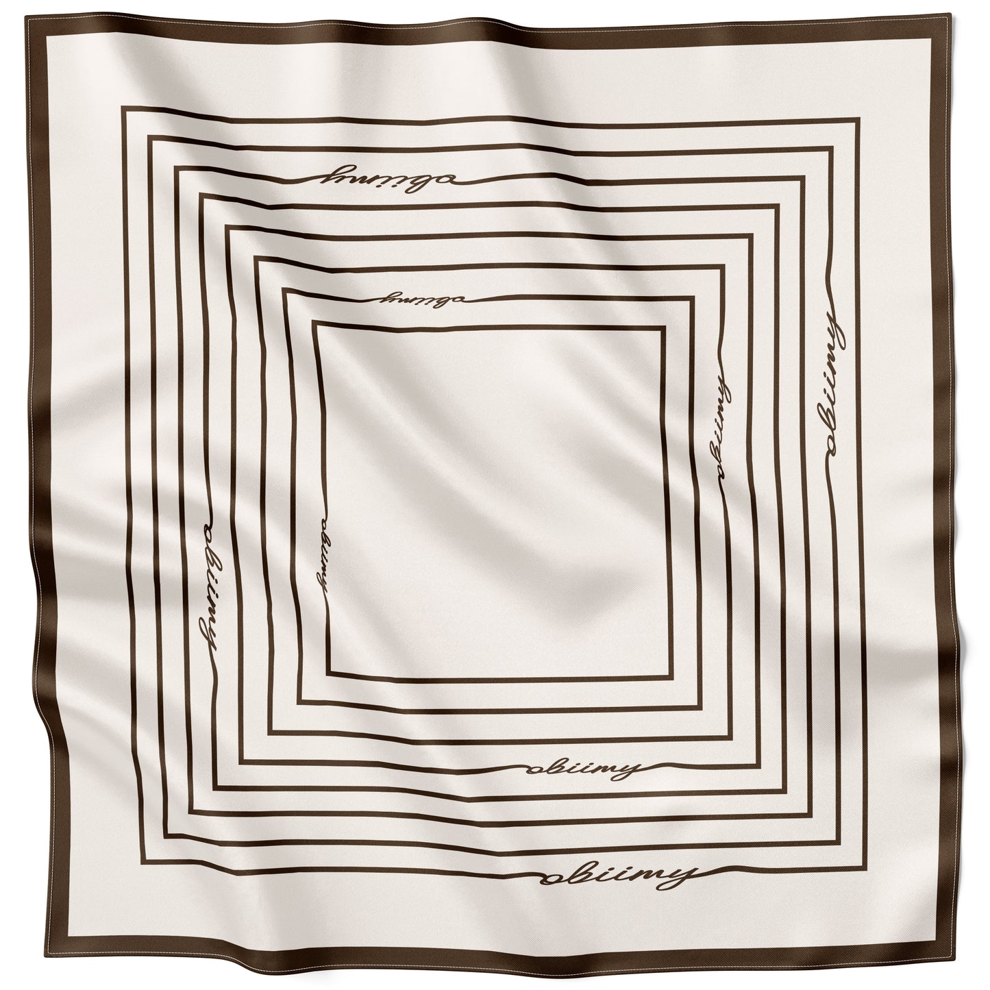 Silk Scarf "Fresh Start" 26"x26" (Double-sided print)