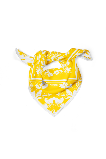 Premium silk scarf "Temptation" 26"x26"