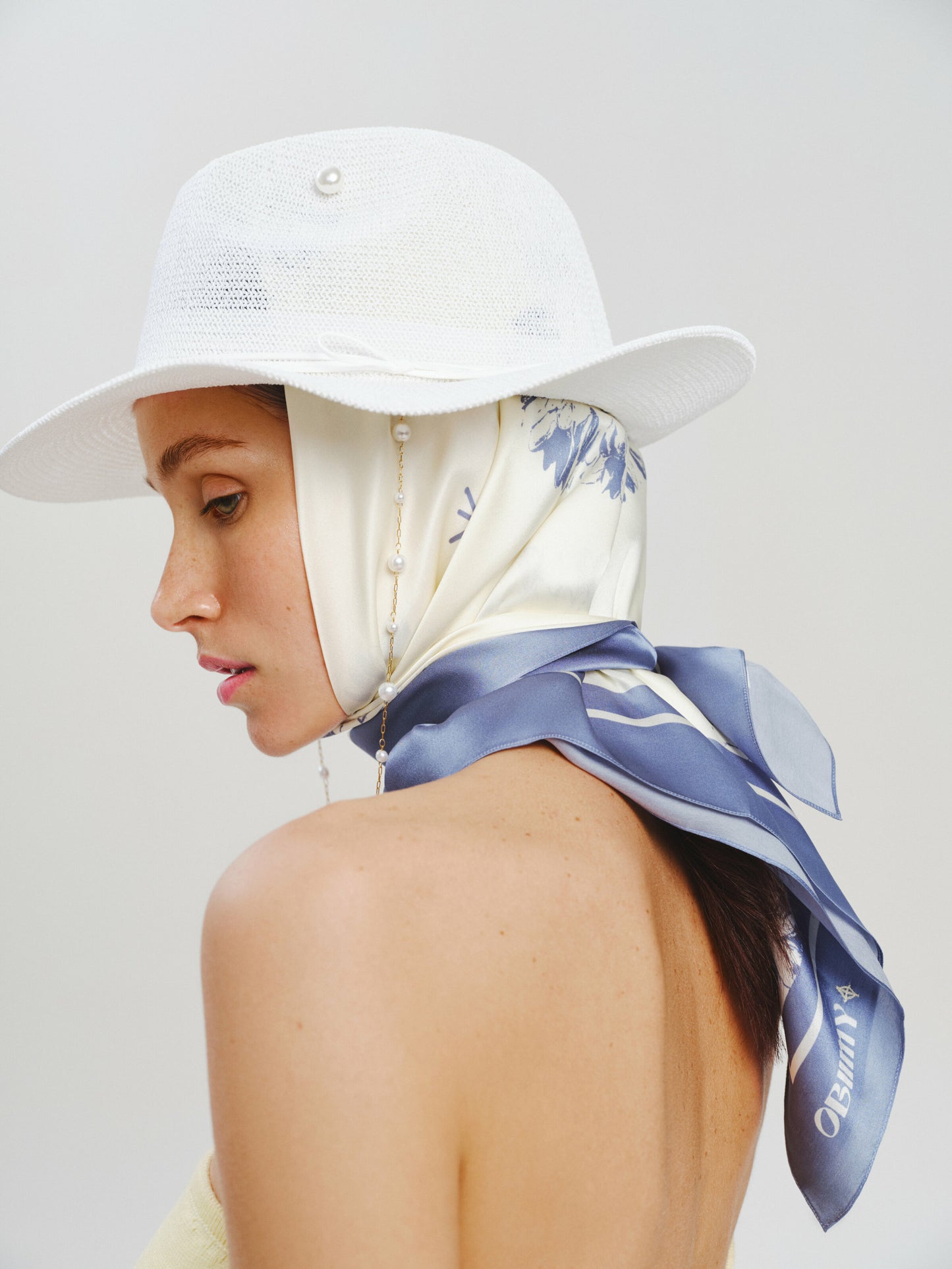 Premium silk scarf "Passion"  26"x26"