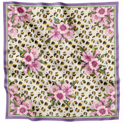 Premium silk scarf "Inspiration" 26"x26"