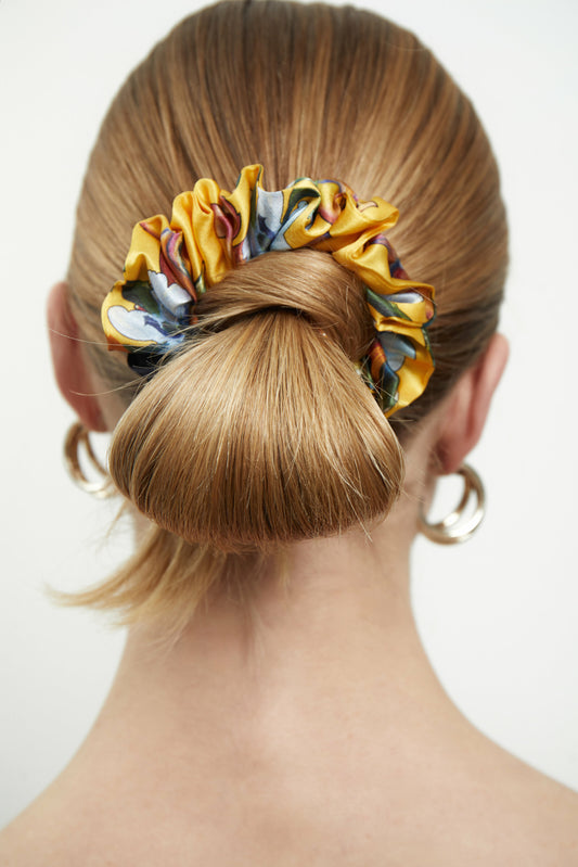 Silk scrunchie "Sun Kiss"