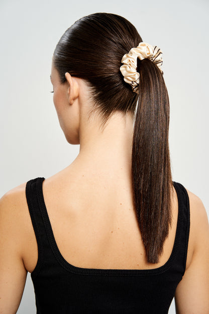 Silk scrunchie "From scratch"