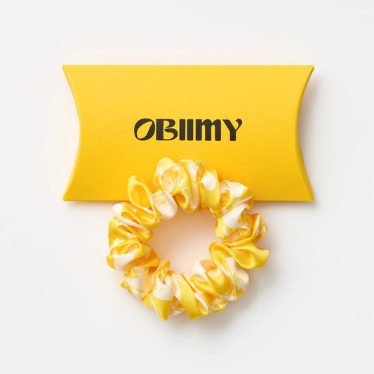 Silk scrunchie "Temptation"