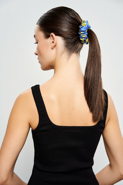 Silk scrunchie "Freedom"