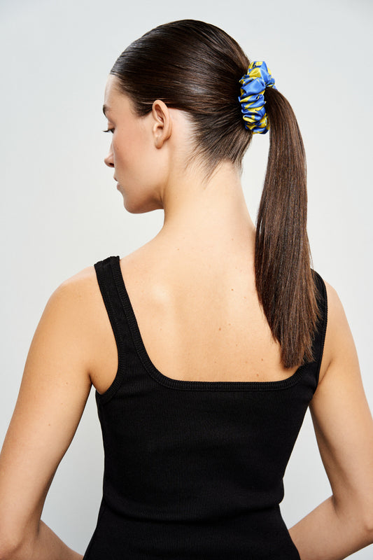 Silk scrunchie "Freedom"