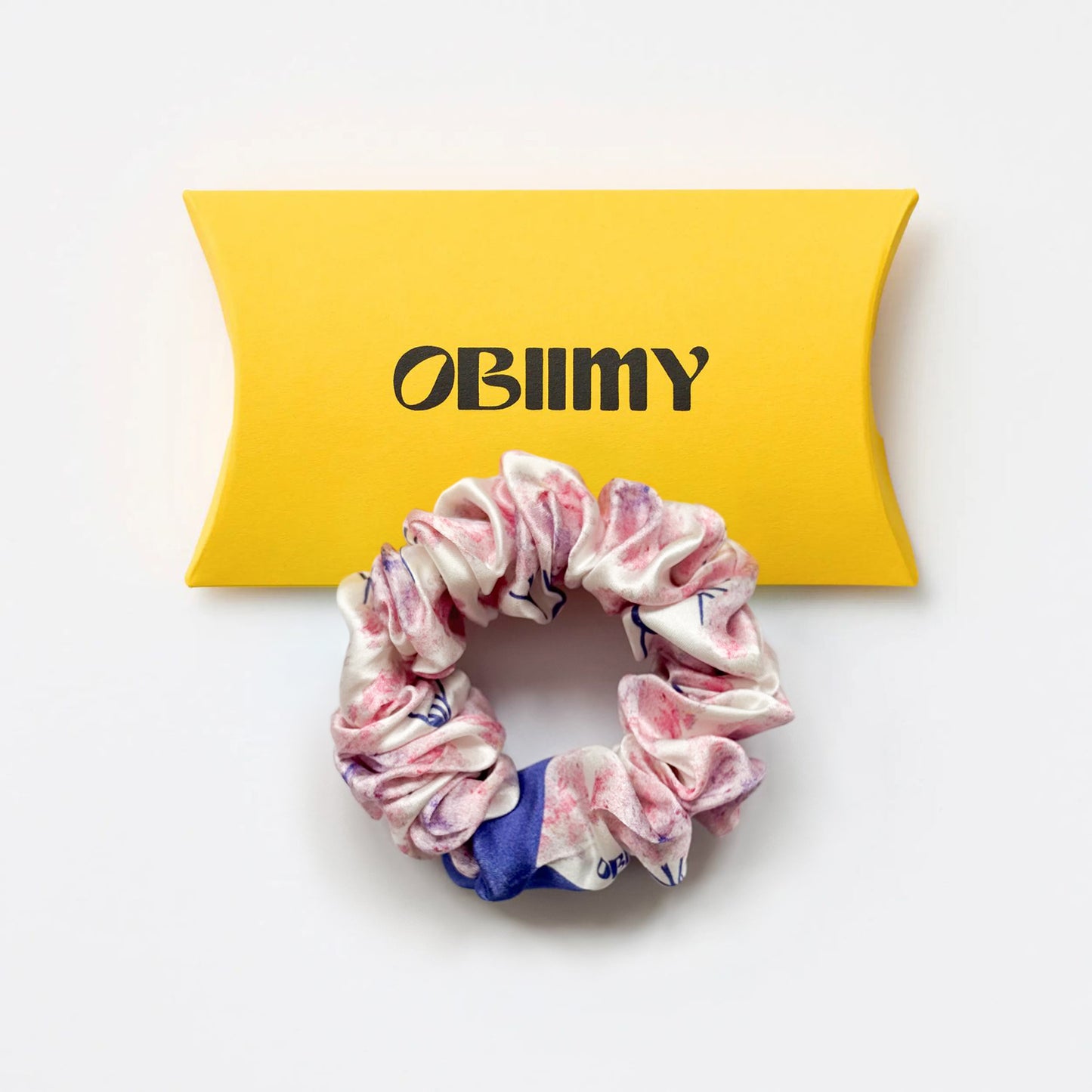 Silk scrunchie "Whirlpool of feeling"