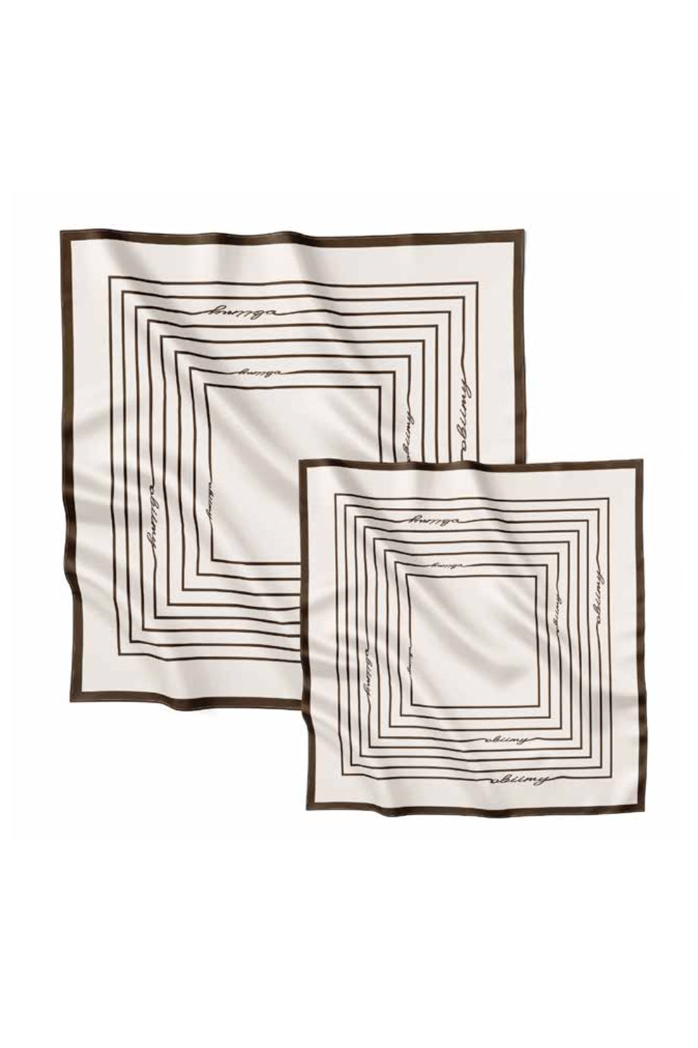 Silk Scarf "Fresh Start" 26"x26" (Double-sided print)