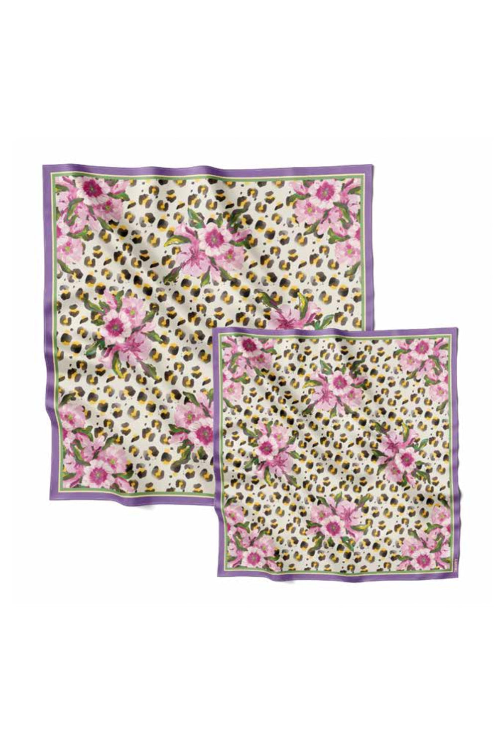 Silk pocket square "Inspiration" 17"x17" (Double-sided print)