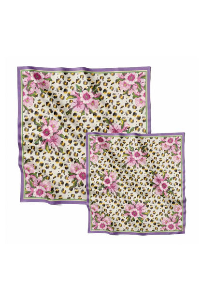 Silk pocket square "Inspiration" 17"x17" (Double-sided print)
