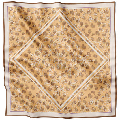 Silk pocket square "Balance" 17"x17"