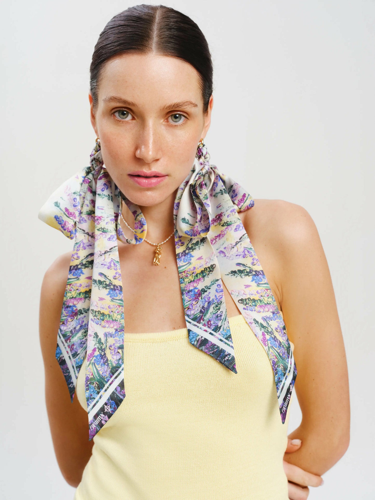 Twill and scrunchie "Energy"