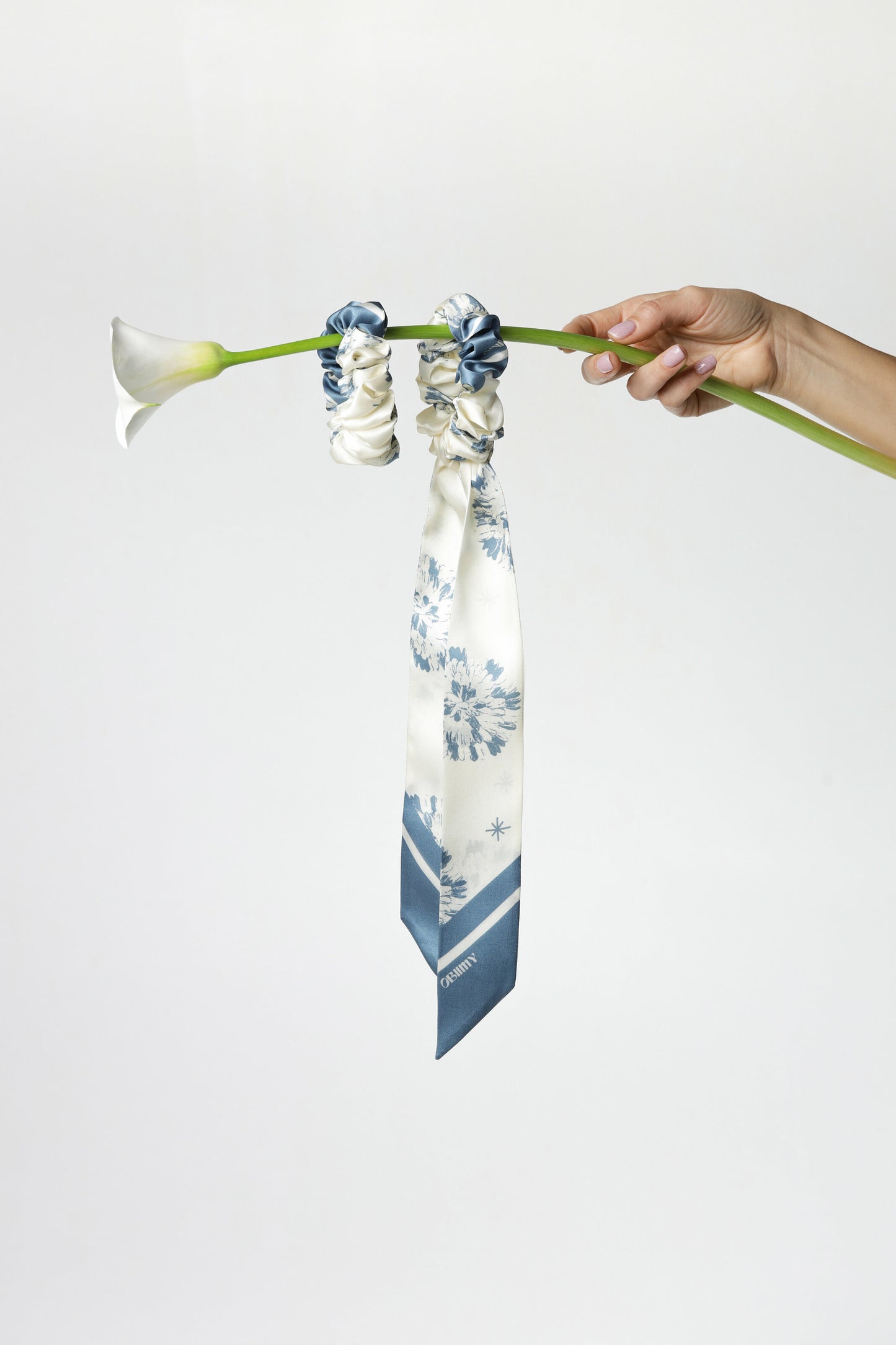 Twill and scrunchie "Passion"