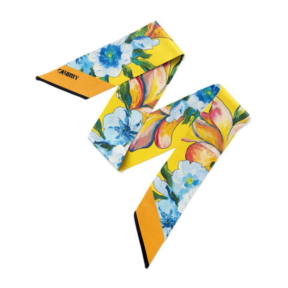 Silk twill "Sun Kiss" 33"x2"