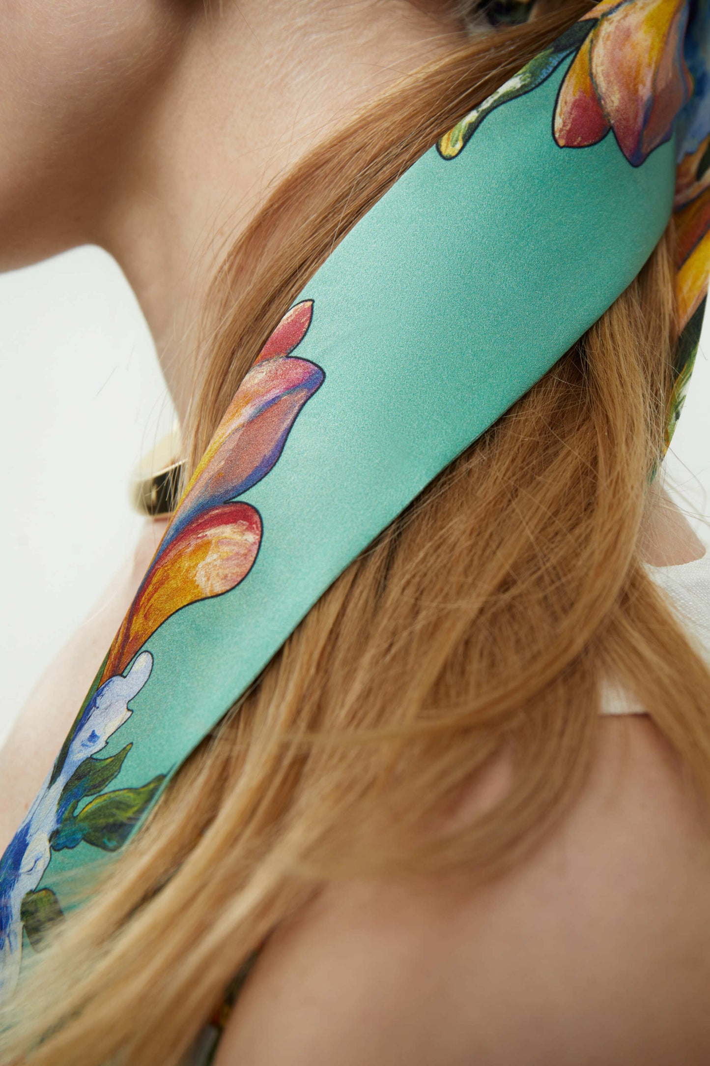 Silk twill "Juicy Memories" 55"x2"