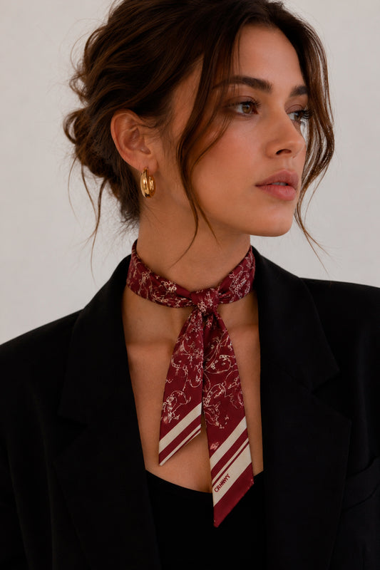 Silk twill "Wild temptation" 55"x2"